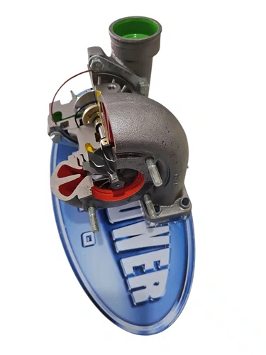 Turbo em Corte Base Acrilico Oval 807903 Master Power